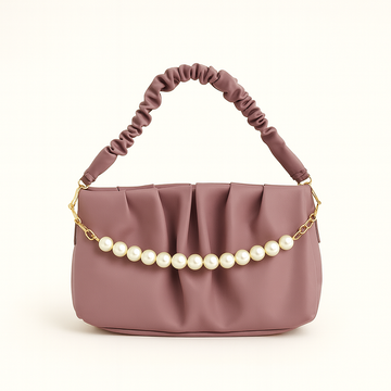 The Ruffle Pearl Bag
