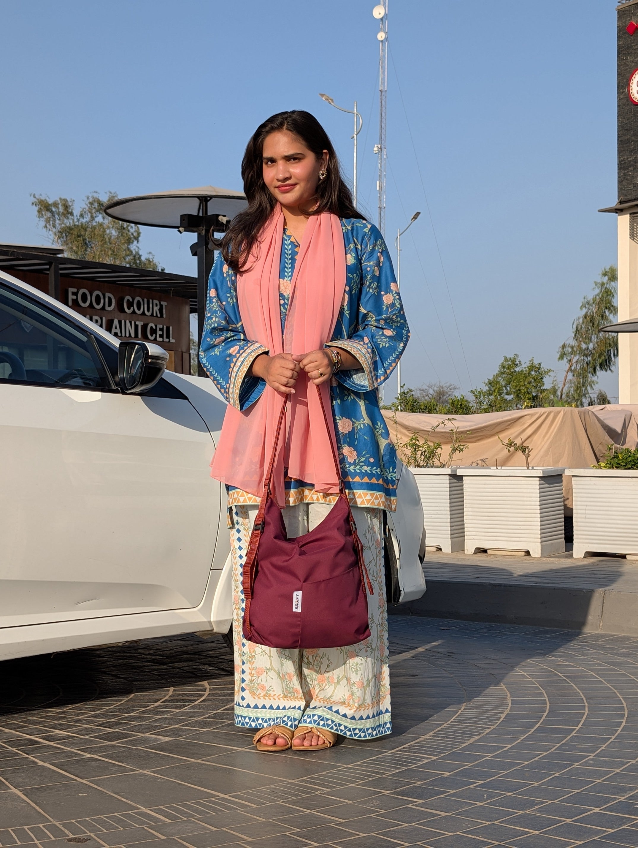 THE EVERY DAY BAG - MEHROON