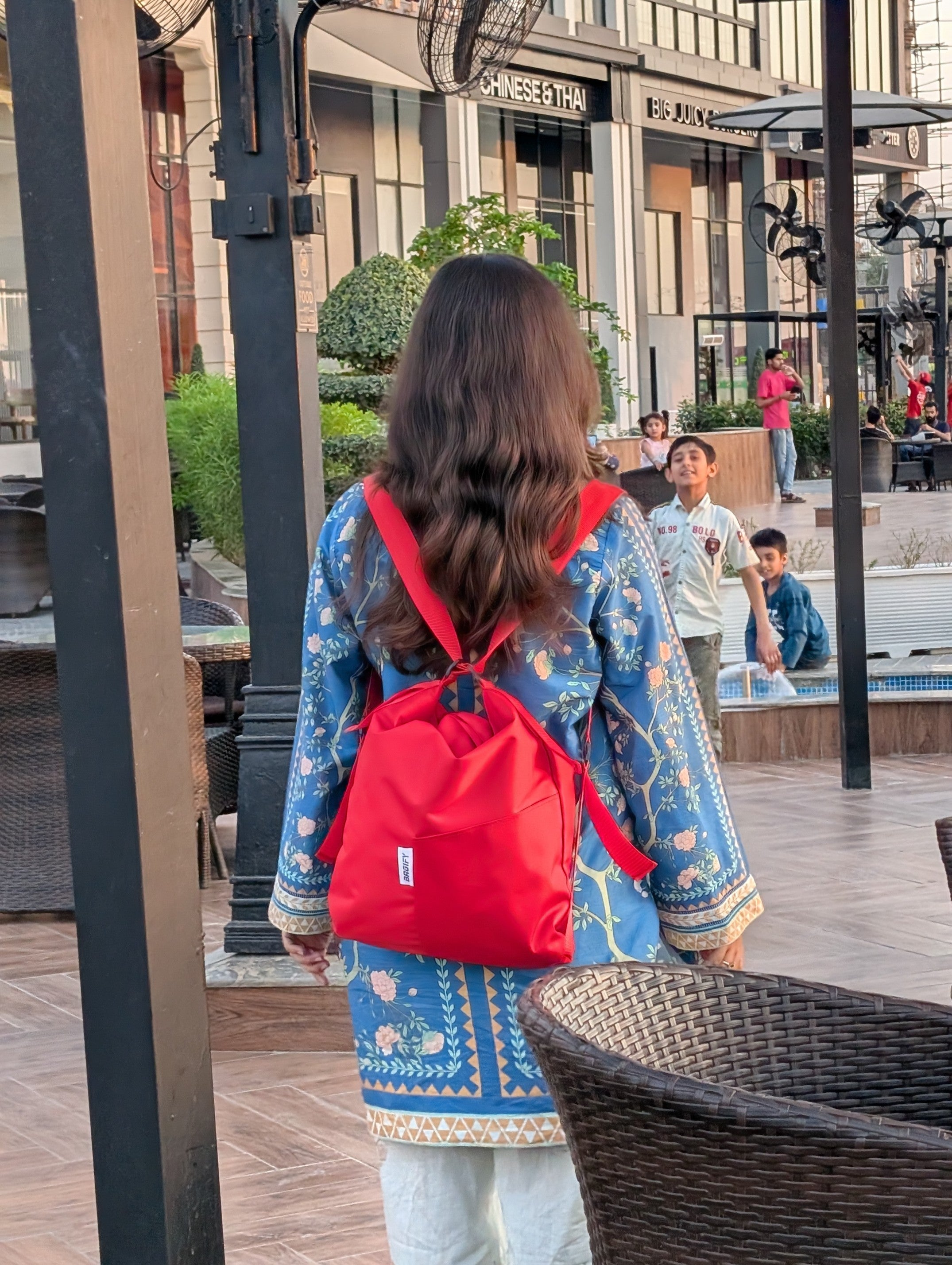 THE EVERYDAY BAG - RED