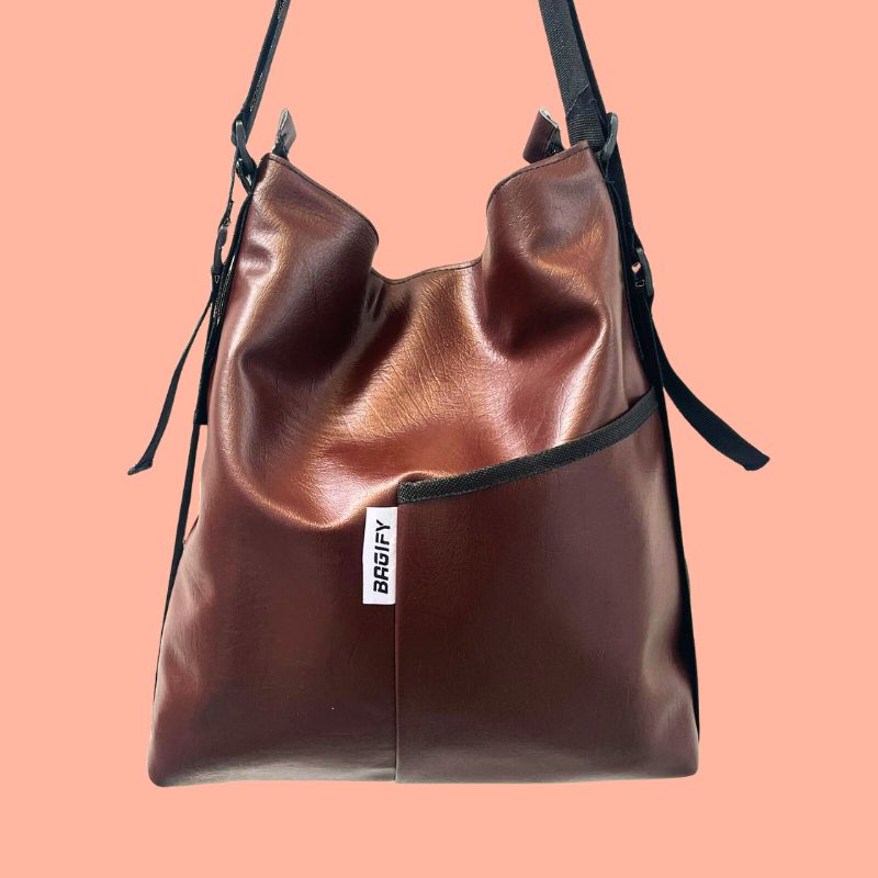 THE EVERYDAY BAG - Brown Coffee