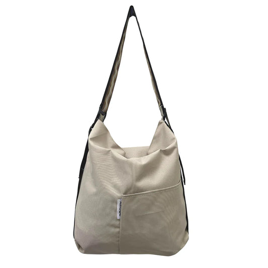 Everyday Tote Backpack - White Grey