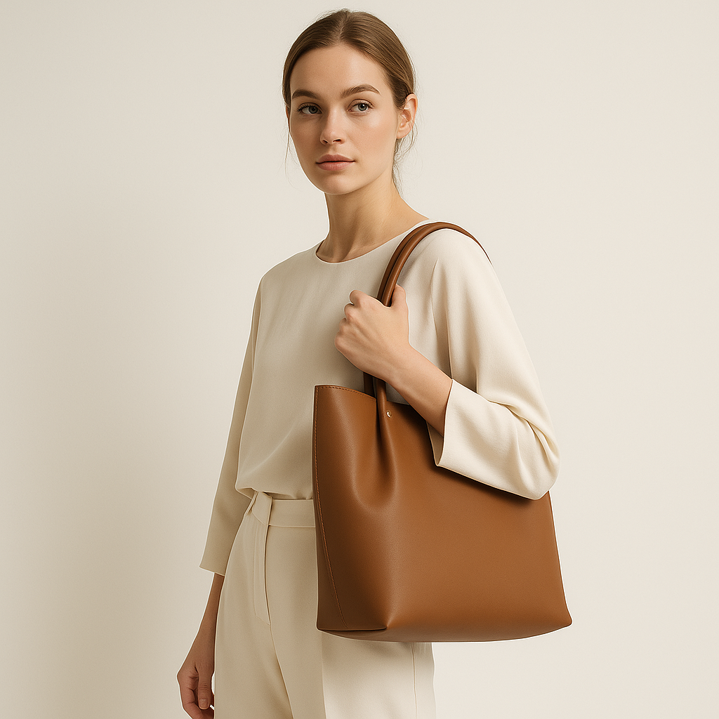 Everyday Tote Bag Brown