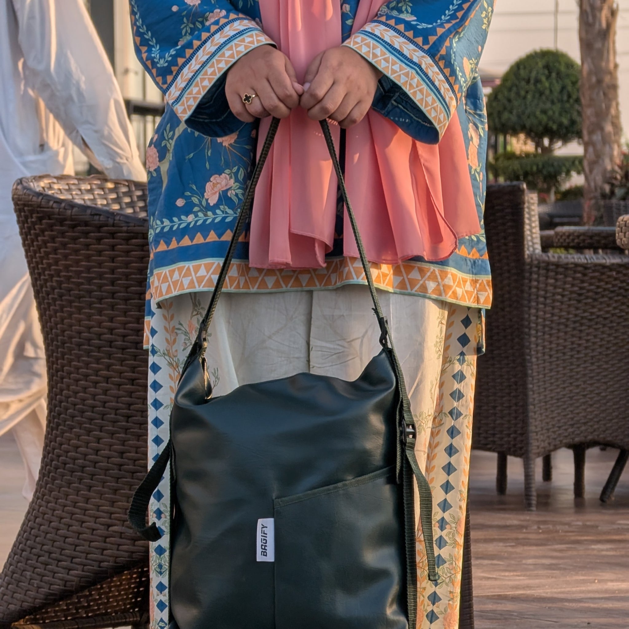THE EVERYDAY BAG - LEATHER PINE