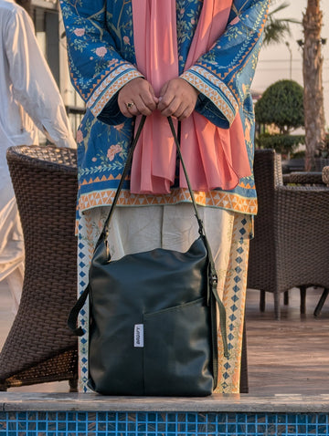 THE EVERYDAY BAG - LEATHER PINE