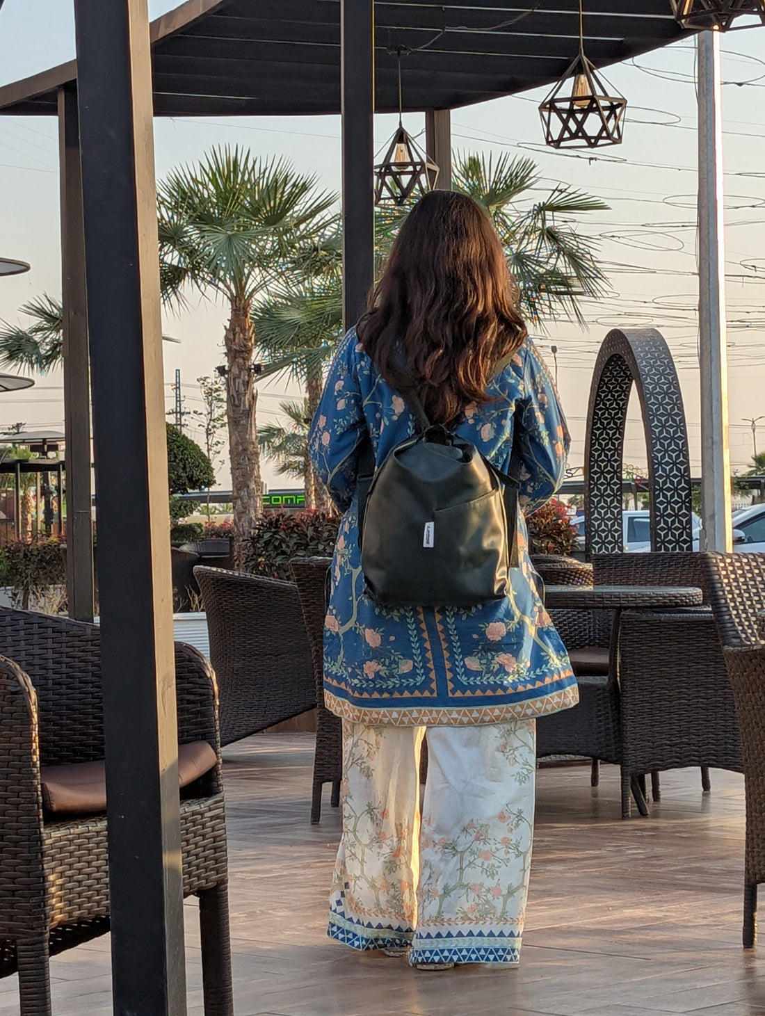 Everyday Tote Backpack - Leather Pine