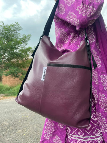 Everyday Tote Backpack - Grape