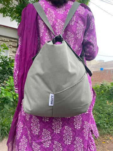 Everyday Tote Backpack - Light Green