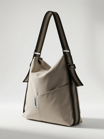 Everyday 2 in 1 Tote Backpack - White Biege